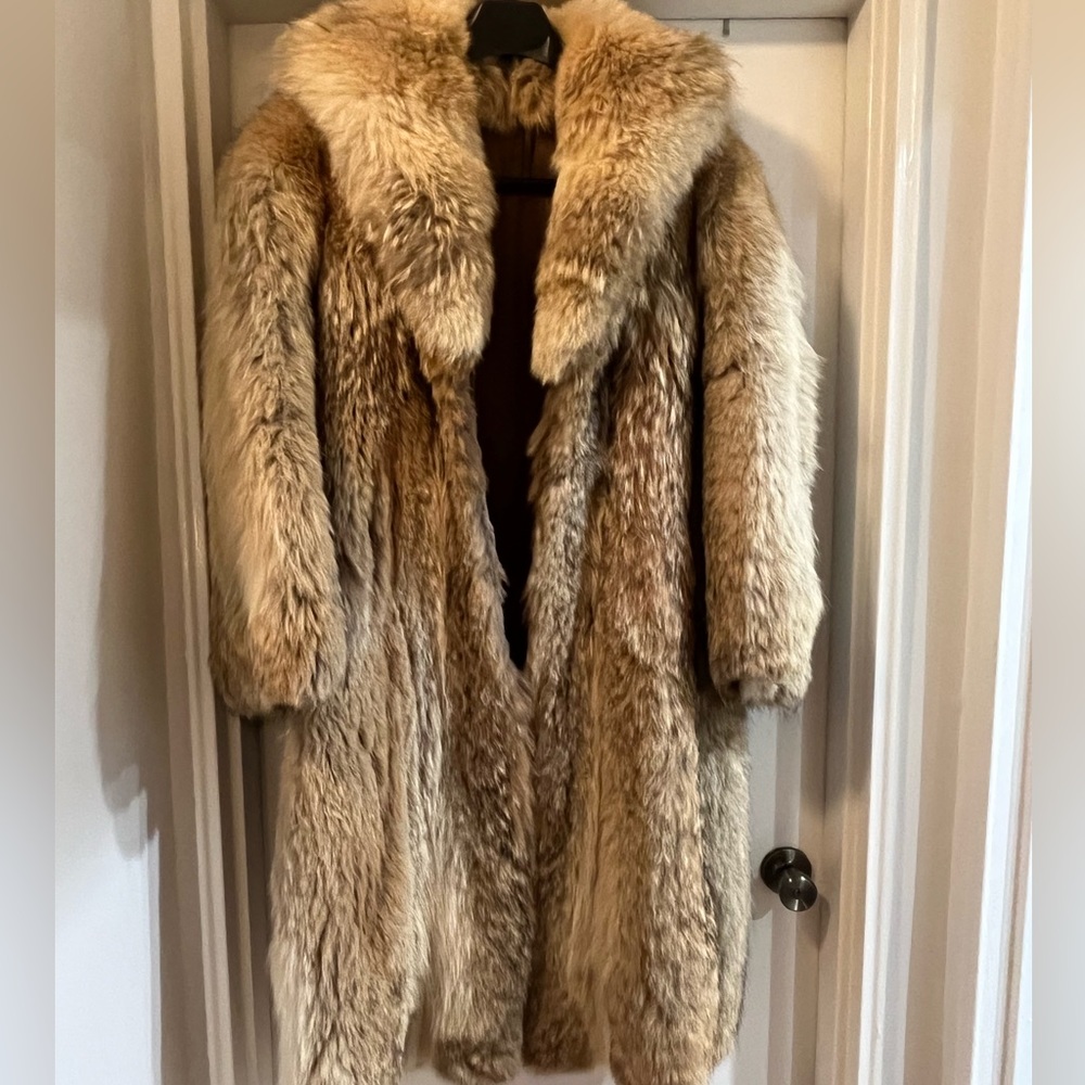 Authentic Coyote Fur Jacket